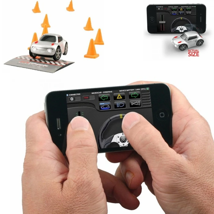 Scale 1 80 Zenwheels Newest Mini Bluetooth Remote Control R C Microcar Pocket Car By Iphone Ipad Android White Scale Fuselage Control Universalscale Model Airplane Propellers Aliexpress