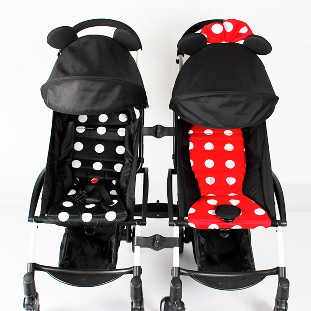 

3pcs Coupler Bush insert the Strollers Stroller Connector Adapter Make YOYO into Pram Twins for Babyzen yoyo Baby yoya