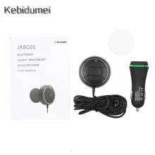 Bluetooth 4,0 приемник Handsfree комплекты с NFC Функция+ 3,5 мм AUX приемника Dual USB 2.1A музыка Автомагнитола Зарядное устройство
