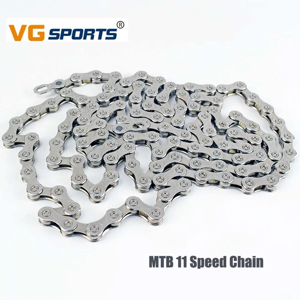 

Mountain Bike 11 Speed Chain Highway Folding Vehicle Variable Speed Silver Chain Ultra Light 11 Speed 33 Speed Chain