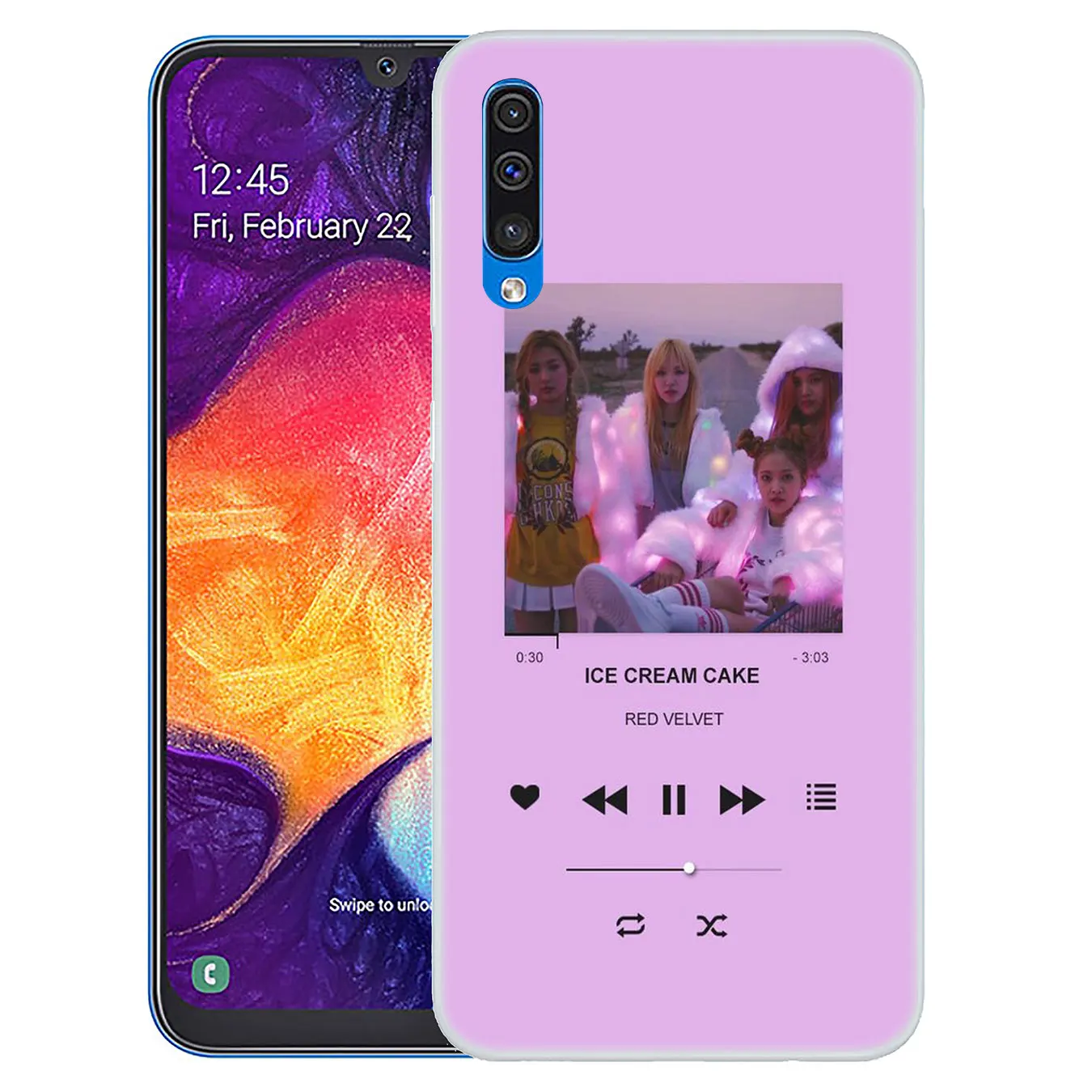 Жесткий прозрачный чехол для телефона Lavaza Red Velvet kpop Samsung Galaxy A20E M40 M30 M20 M10 A10 A20 A30 A40 A50