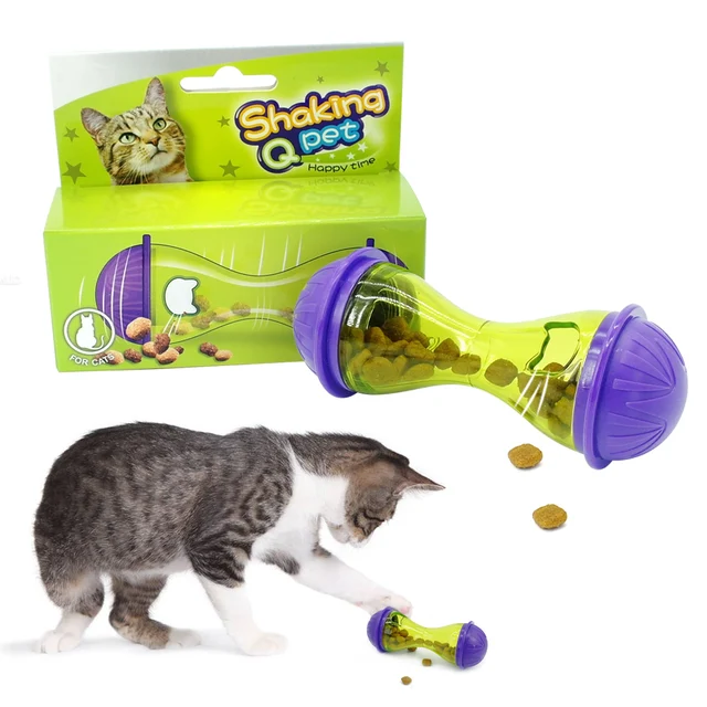 Cat IQ Trattare Distributore di Puzzle Giocattolo Intelligente Palla Gattino Gio Cat IQ Trattare Distributore di Puzzle Giocattolo Intelligente Palla Gattino Gio
