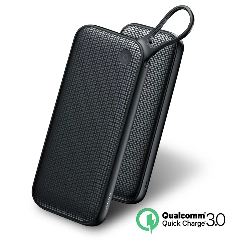 

Quick Charge 3.0 USB Charger for IPhone Android Fast Charging 20000mAh Power Bank QC3.0 18W Type C PD Portable External Battery