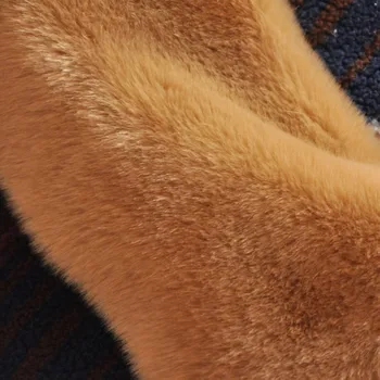 

Multi color long faux rabbit fox fur fabric fluffy fur tissu stoffen for DIY accessories clothing upholstery width180cm
