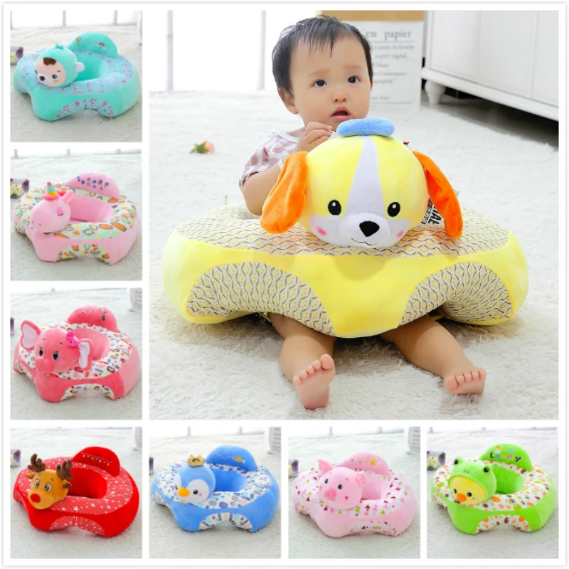 bunny plush baby seat