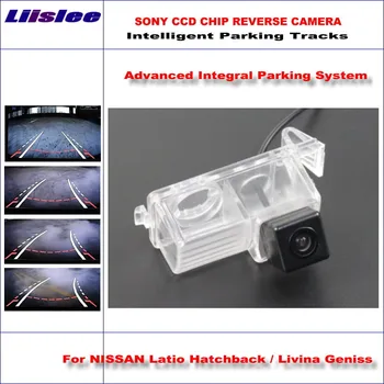 

Liislee Backup Reverse Rear Camera For NISSAN Latio Hatchback/ Livina Geniss HD 860 * 576 Pixels Intelligent Parking Tracks