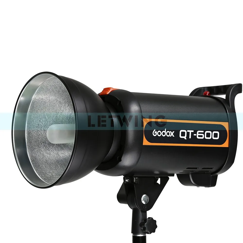 

Godox QT-600 600W High Speed Studio Strobe Photo Flash Light For Portrait Fashion Wedding Art Photography free shipping