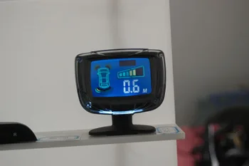 

LCD Parking Reverse Backup Radar System with Display+4 Sensors various colors China post air mail free shipping