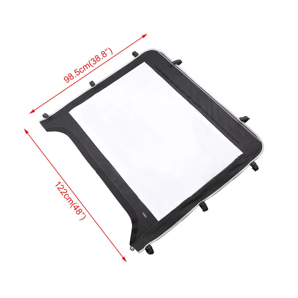 KEMiMOTO UTV Переднее стекло Щит лобовое стекло для Kawasaki Mule 600 610 610 4x4