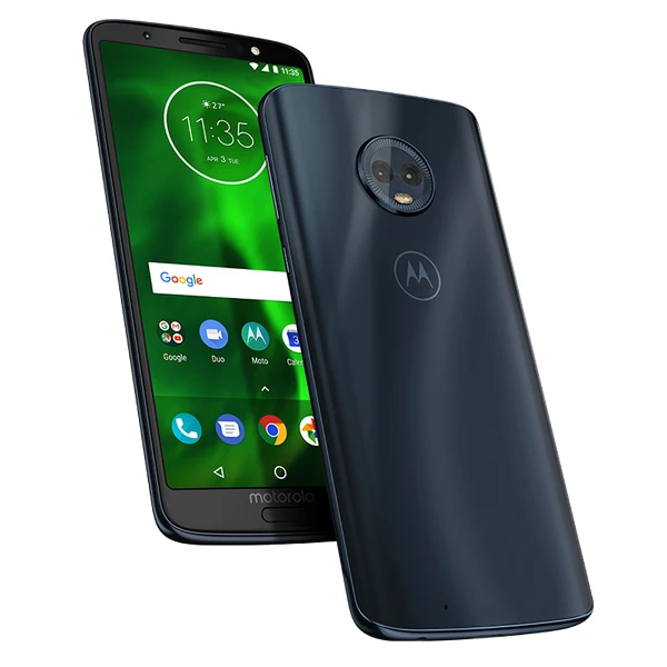 Moto Рола moto g6 плюс 15 см (5 9 & quot) 4 ГБ 64 12 МП Android 8 0 индиго|Смартфоны| |