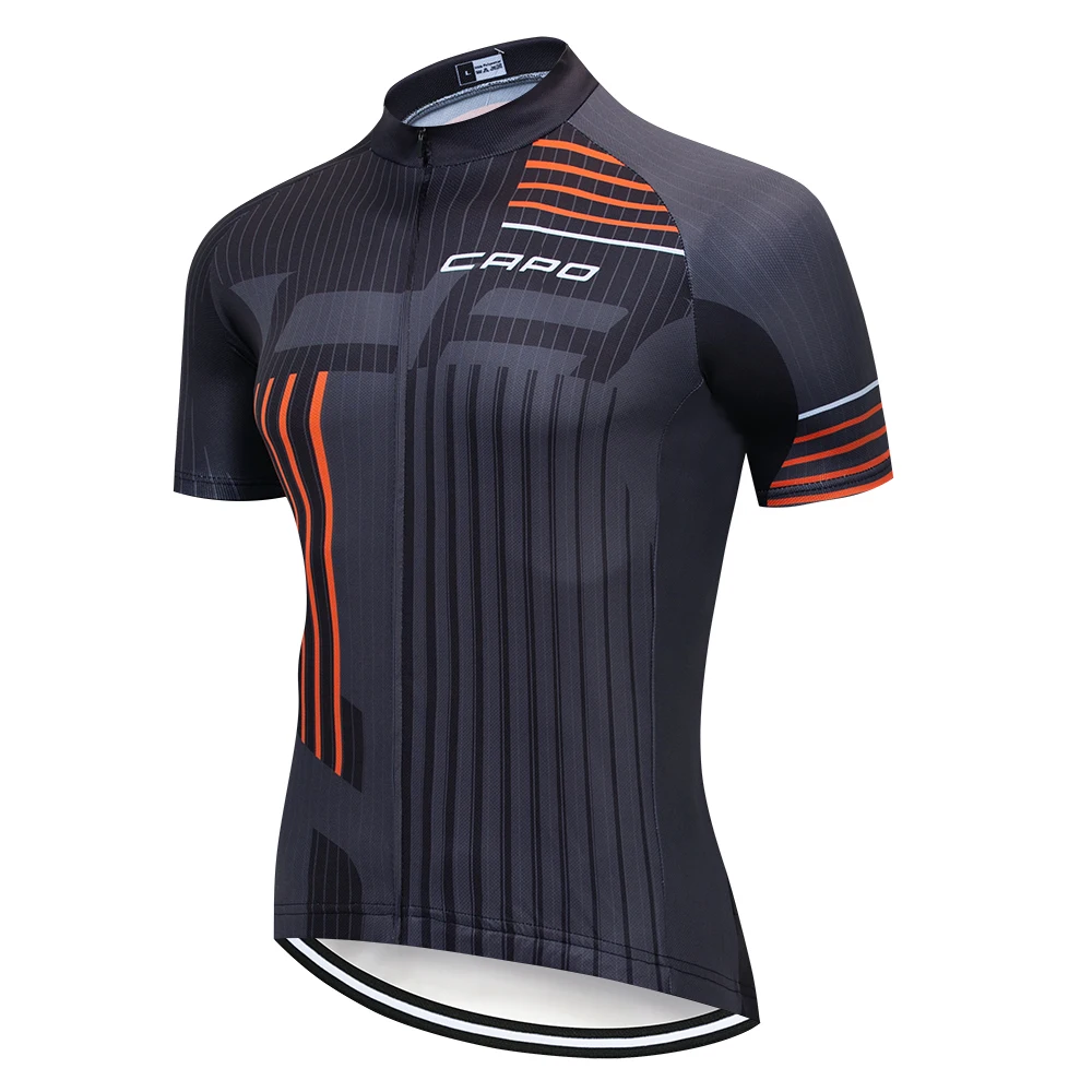 CAPO летняя одежда для велоспорта, дышащая одежда для горного велосипеда, быстросохнущая одежда для гонок, горного велосипеда, Униформа, одежда для велоспорта