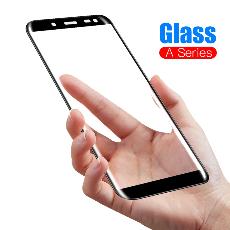 Защитное стекло для samsung a5 2016 A3 A7 2017 J8 A750 A9 A8 A6 PLUS 2018 закаленное Защитная пленка