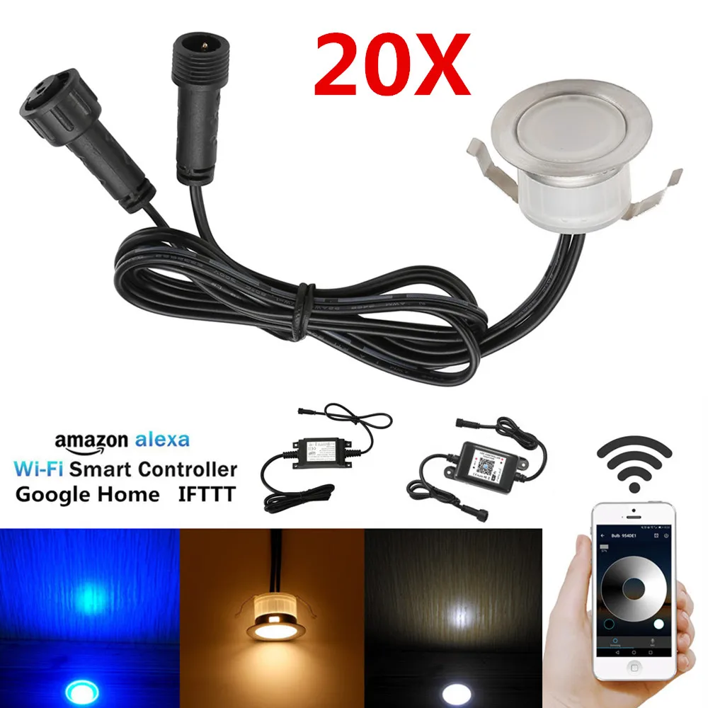 Buy 20pcs/Set WIFI Control Dimmer Timer 31mm Outdoor