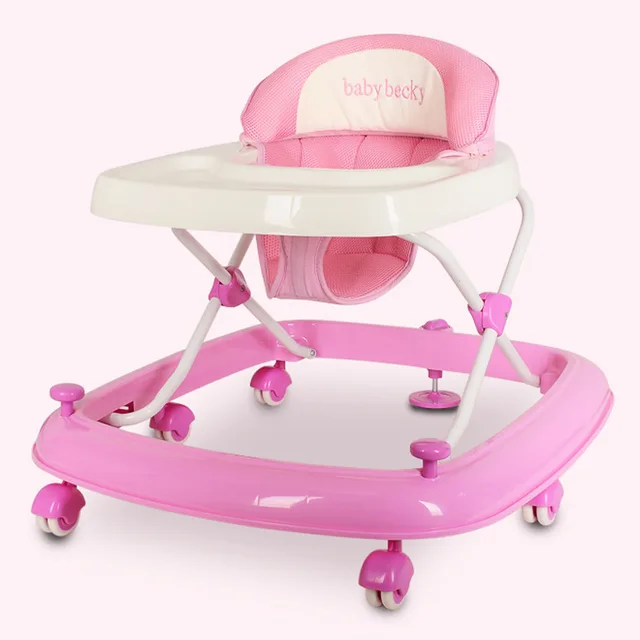 Folding Infant Baby Mobility Rollator Walker Newborn Child Walking Assistant Aid Activity