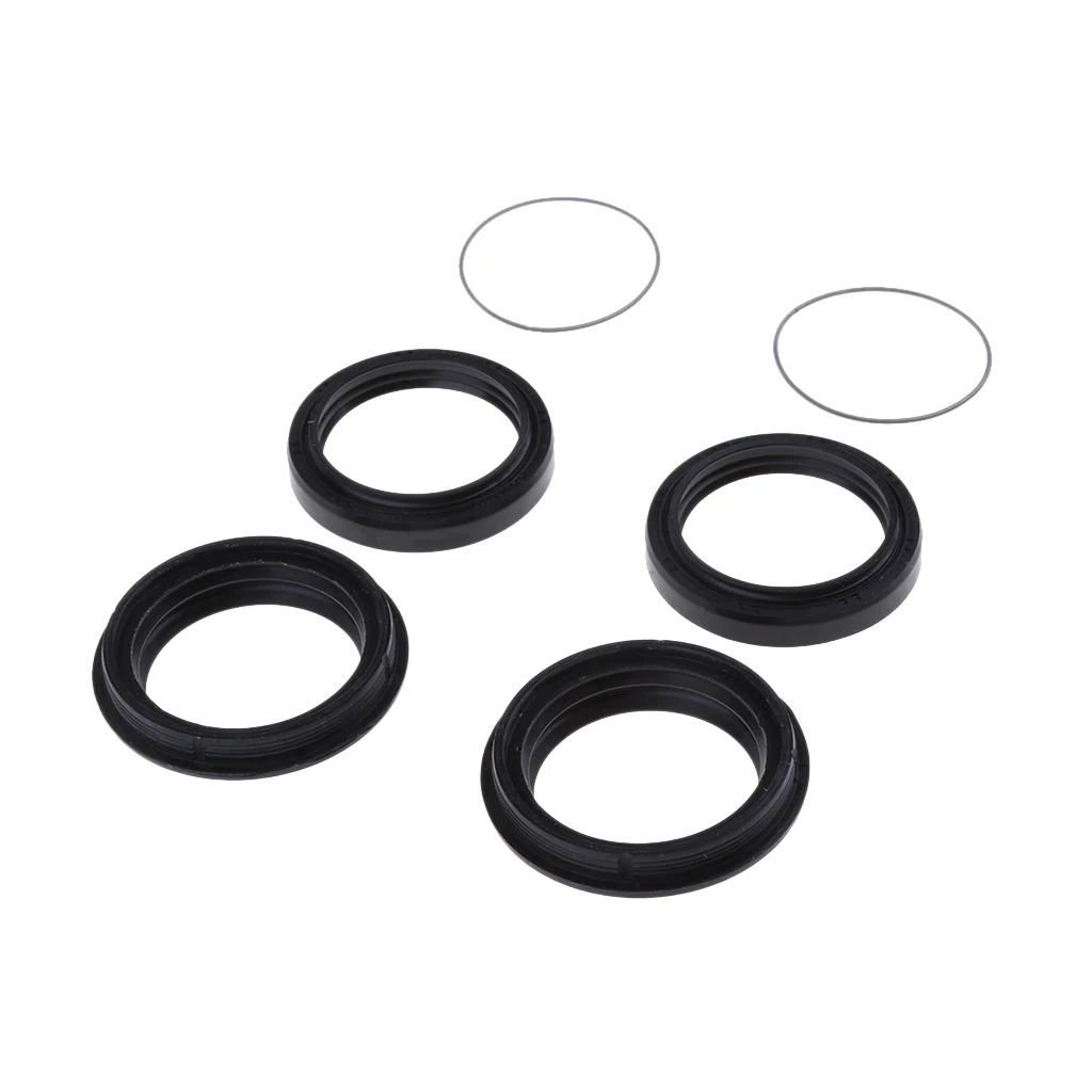 Rubber Front Shock Absorber Fork Dust Oil Seal for Yamaha XJR400 41 x 53 x 8mm