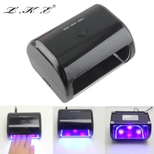 Portable LKE 9W 12V LED UV Nail Lamp Gel Curing Nail Dryer lamp for Nails Art