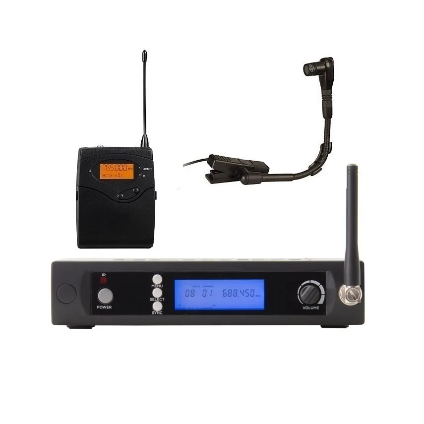 

Bolymic Wireless Instrument microphone system UHF Professional Saxophone microphone Mics for party karaoke Saxophone Microphone