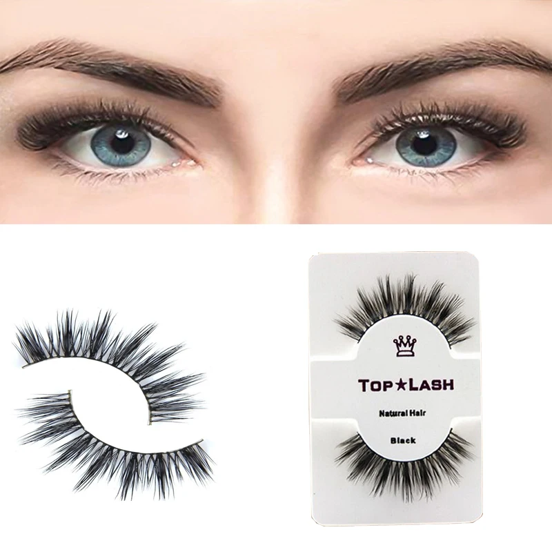 

New Fashion Mink Lashes 100% Cruelty free Lashes Handmade Reusable Natural Eyelashes Popular False Lashes Makeup