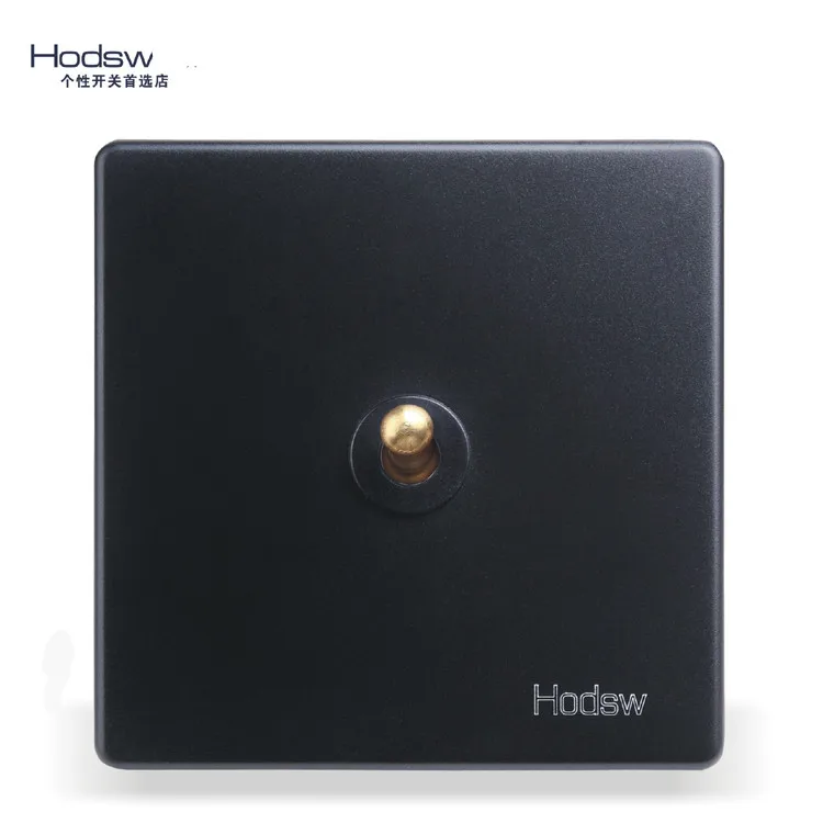 1 intermediate  2 Way   wall switch socket pane push button light wall switch Retro Wall Switch  (3)