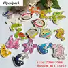 30/50pcs/package Wholesale Mix Styles Random Send Cartoon Flatback Wooden Buttons For Craft DIY Scrapbooking Sewing Crafts L-1 6