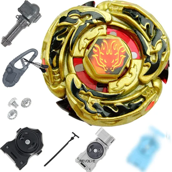 

Beyblade Metal Fusion 4D Set L-DRAGO GOLD Fight Masters 4D System Toys Set 1pcs Drop Shopping With Launcher