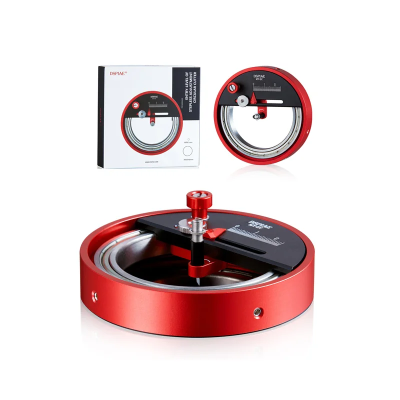 

Infinitely adjustable round cutter Model enthusiast assembly tool