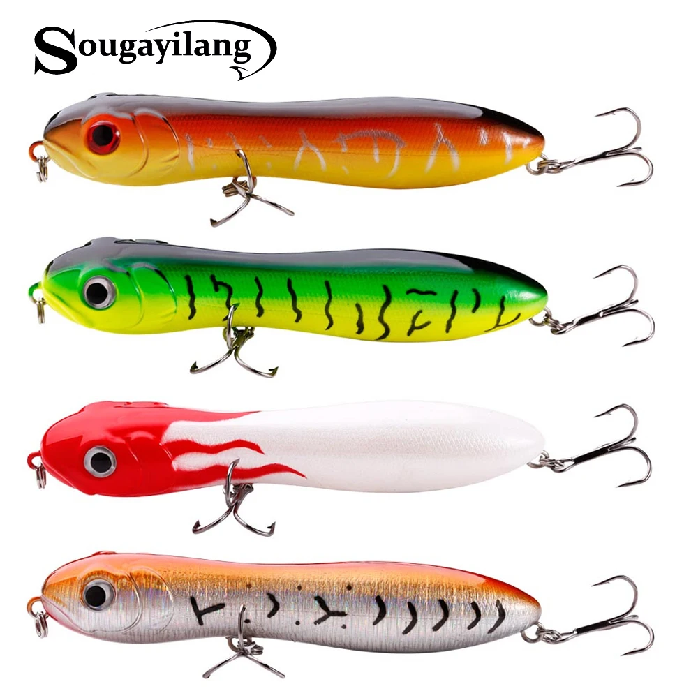 Sougayilang Fishing Lure 10.2cm/12g BKK Fishhooks Fishing Tackle