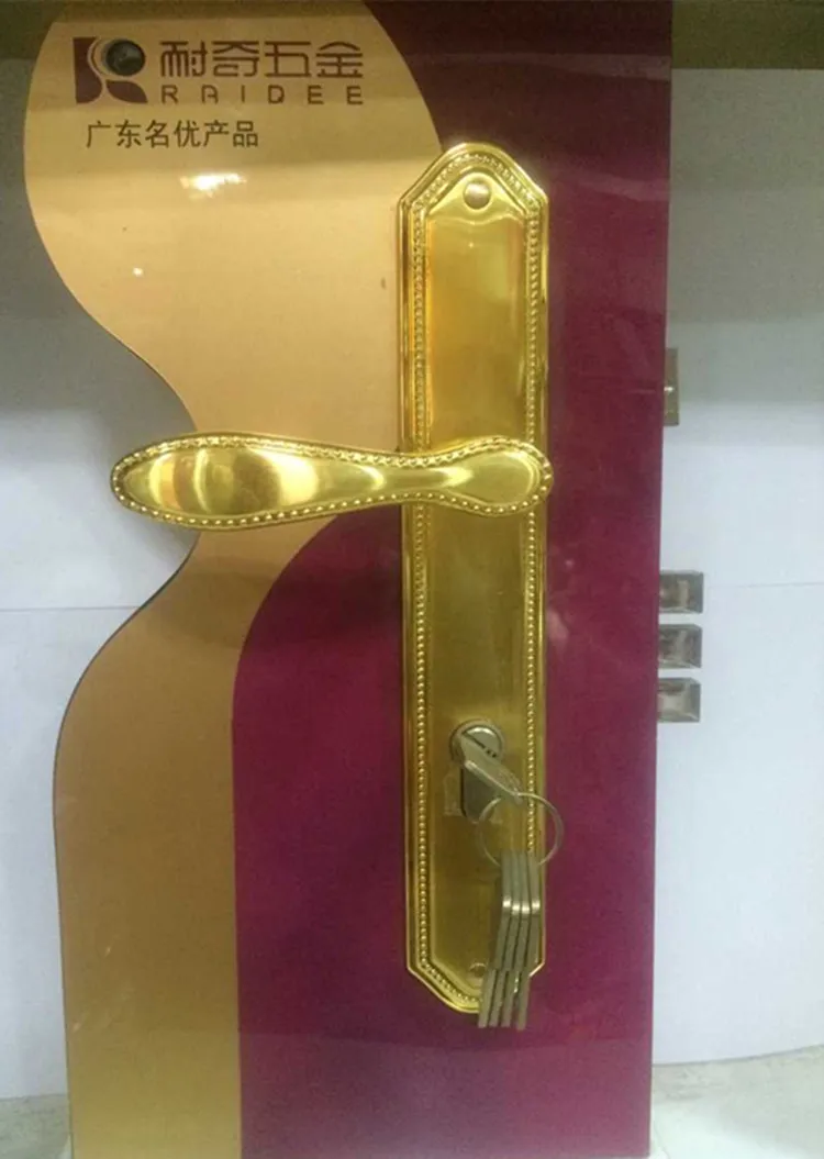 

Factory outlets] large odd-resistant locks handle locks into the household door wooden door