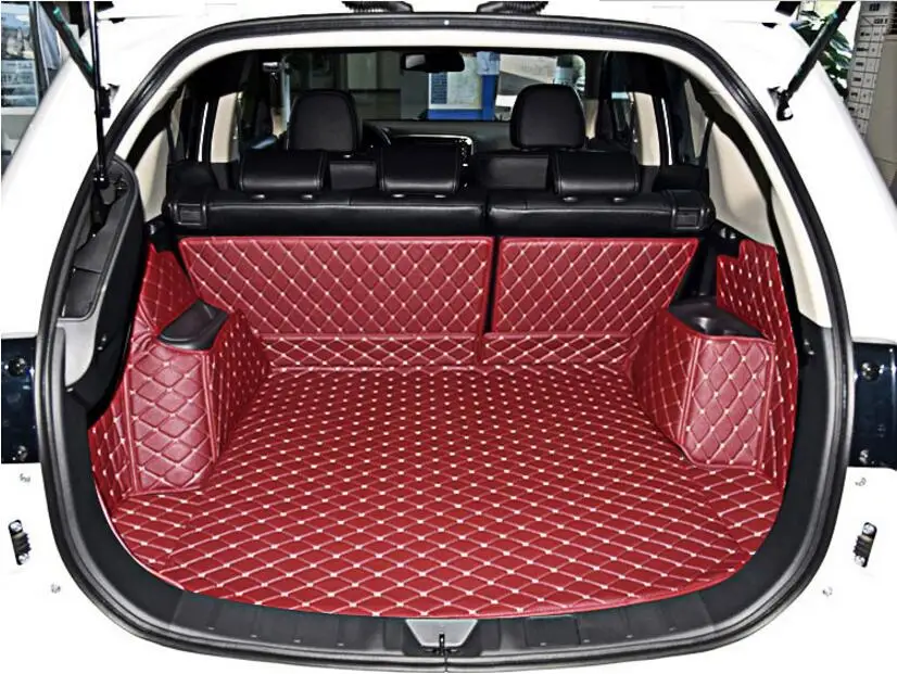 

Full Rear Trunk Tray Liner Cargo Mat Floor Protector foot pad mats for 13-18 Mitsubishi outlander 2013-2017 2018 5/7seats
