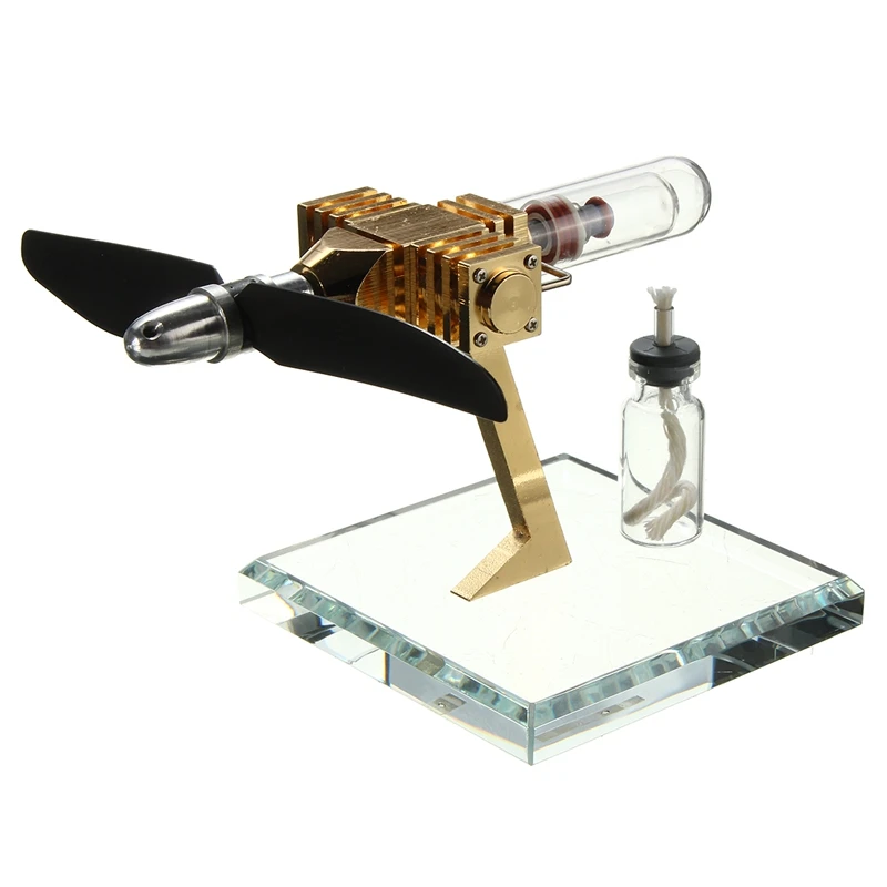 

Aircraft Air Engine Power Generator Engine Innovative Stirling Engine Science Toys New Version Kids Educational Toy