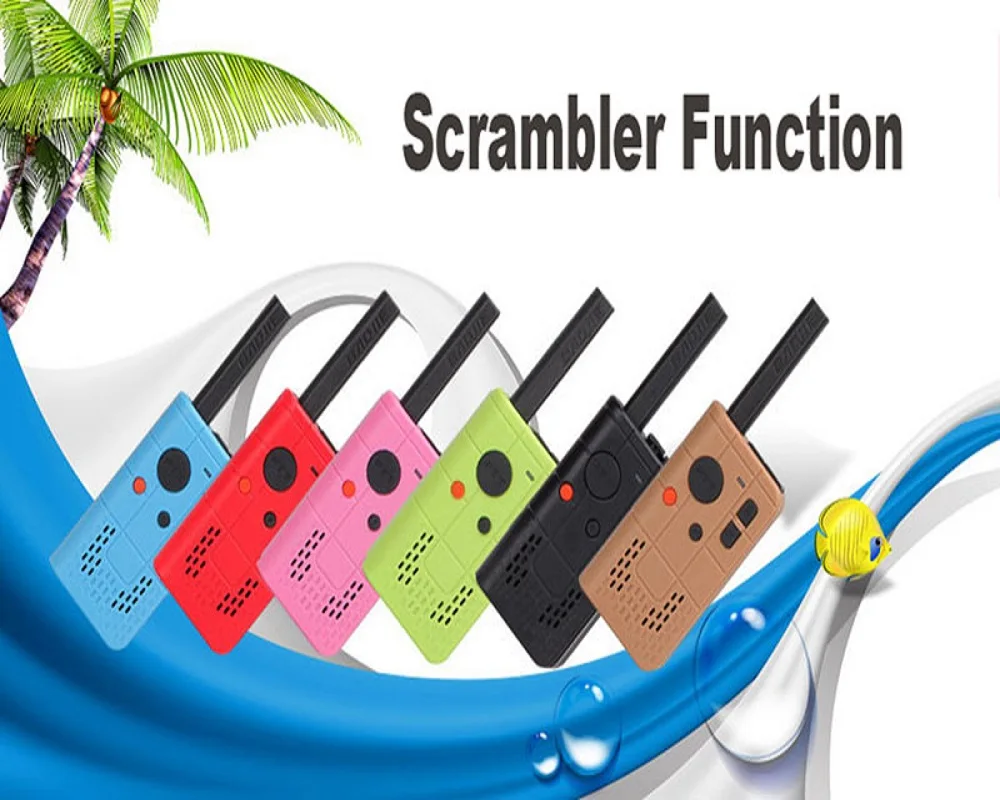 

2pcs Walkie Talkie Children Kids Radio Baojie BJ03 2W UHF 400-470MHz EU charger Frequency Portable Talkie walkie Baofeng BF-T1