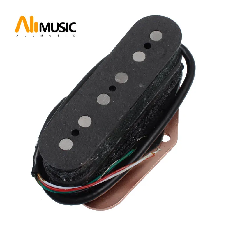 

ALLMusic 6 String Guitar Alnico 5 Pickup Open Styple TL Bridge Pickup Fiber Bobbin Magnet Alnico Black
