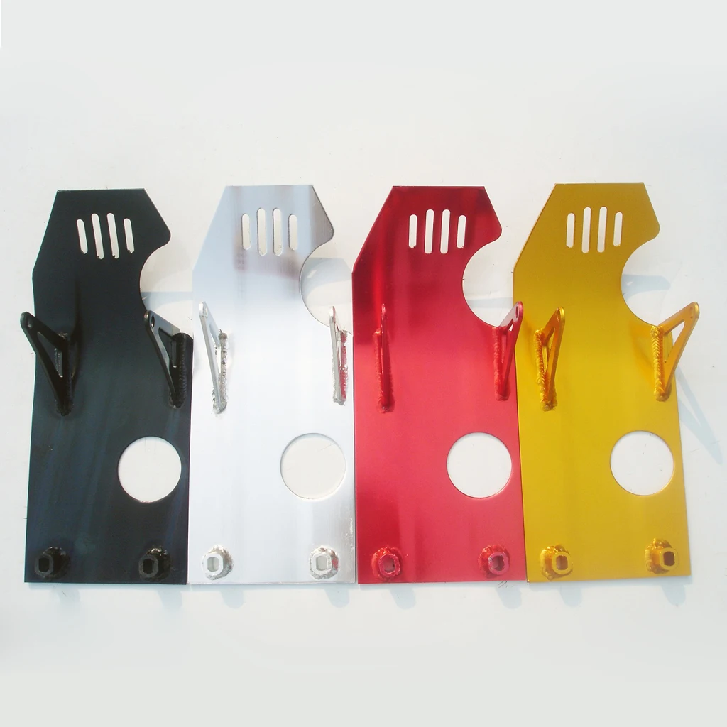 off road motorcycle 110 125cc alloy skid plate aluminum alloy engine protection plate engine