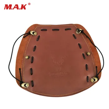 

1 Pc Cow Leather Arm Restraint Protector Guard Pull Bow Protect Arm Archery Accessory for Hunting Shooting