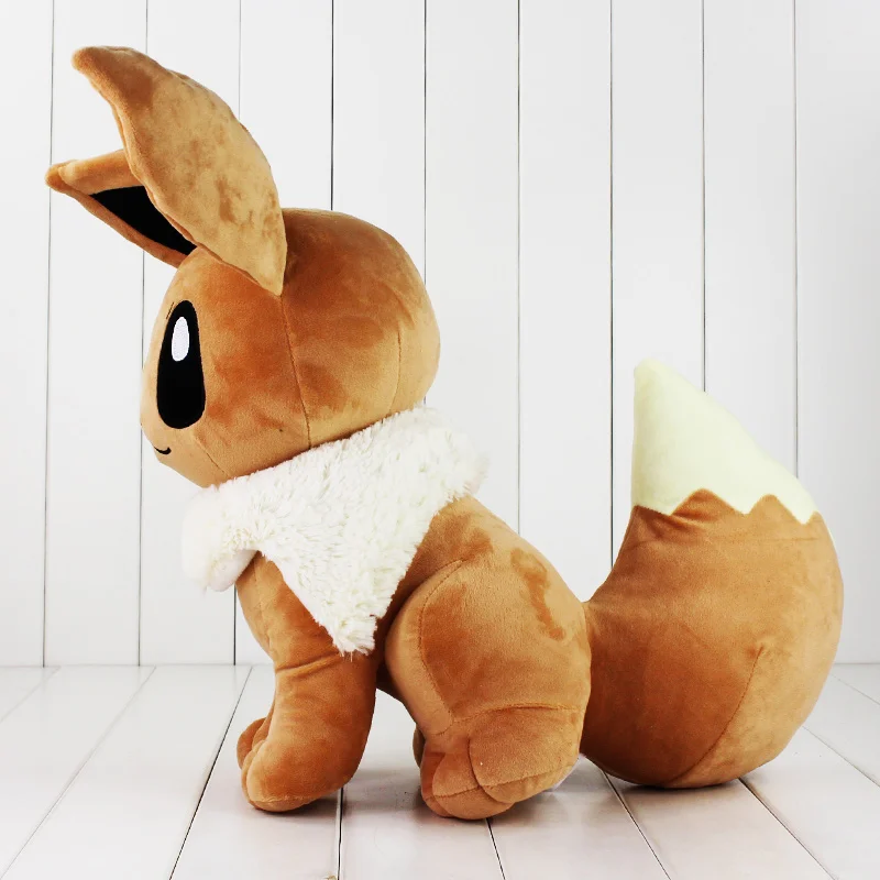 1 шт 30 см горячая аниме мягкая игрушка милая Evoli Eevee плюшевая детская кукла|eevee plush
