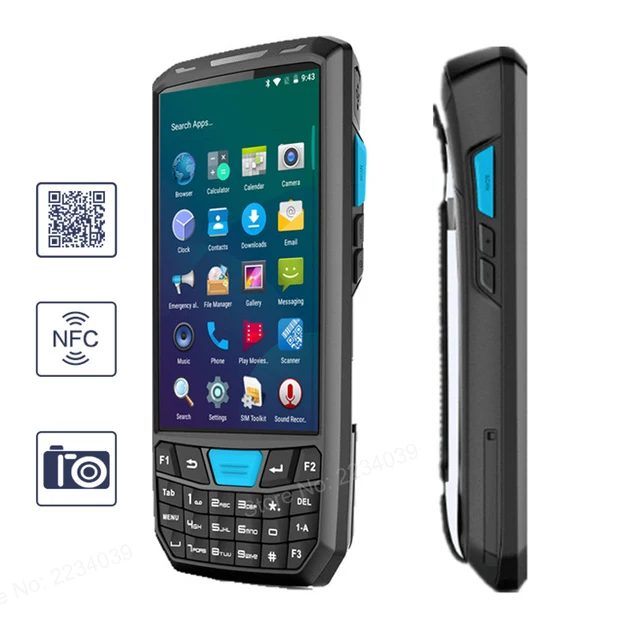 Cheap 4.5 inch portable Android Data collector 4G wifi bluetooth PDA wireless Pos termina 1D/2D barcode scanner Cheap 4.5 inch portable Android Data collector 4G wifi bluetooth PDA wireless Pos termina 1D/2D barcode scanner