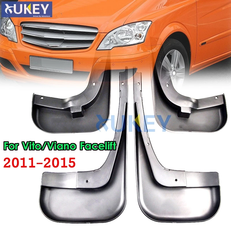 Автомобильные Брызговики для Benz Vito Viano V Class W639 2011 2015 Передние Задние 2012 2013
