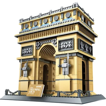

Wange 5223 Architecture PARIS ARC DE TRIOMPHE Series Building Blocks Educational Structure Bricks Toy For Children 21036