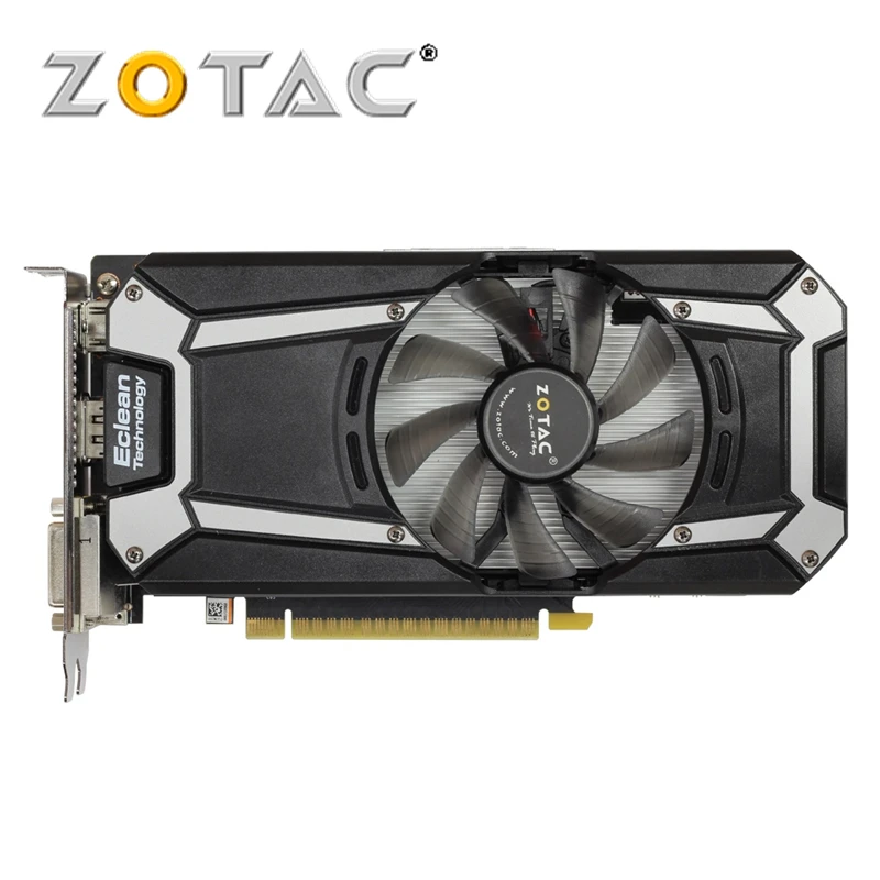 ZOTAC GTX 750 1 Гб видеокарта 128 бит GDDR5 видеокарты GPU карта для NVIDIA GeForce GTX750-1GB GTX750 1GD5 Thunder Edition PCI-E