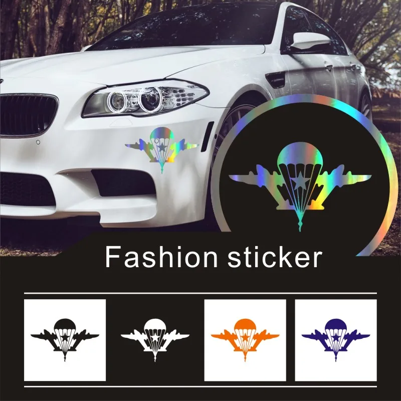 

Car stickers Russian paratroopers VDV Car Window Vinyl Car Decals sticker 3D Funny graphics sticker Car styling decoration