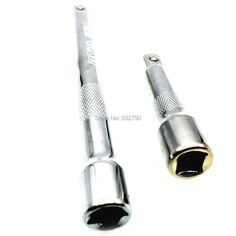 

2pcs Impact Drivers Extension Bars CRV Garage Workshop Tool 3/8" Impact Drill Bit Socket Adapter Set Sizes 3"(75mm) 6"(150mm)