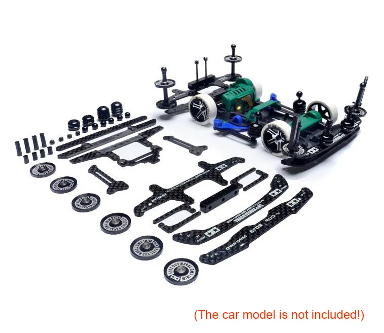 1 компл. S1/VS/TZ шасси обновления запасных частей комплект для Tamiya мини 4WD гоночный автомобиль модель - Цвет: D