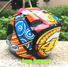 Arai motorcycle helmet four seasons locomotive run full face cover all helmet Ms male helmet summer color flower