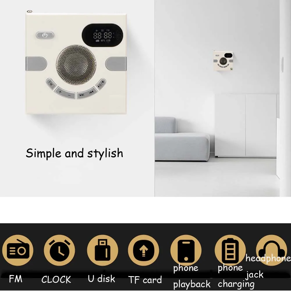 E3010-Wall Bluetooth Speaker-2