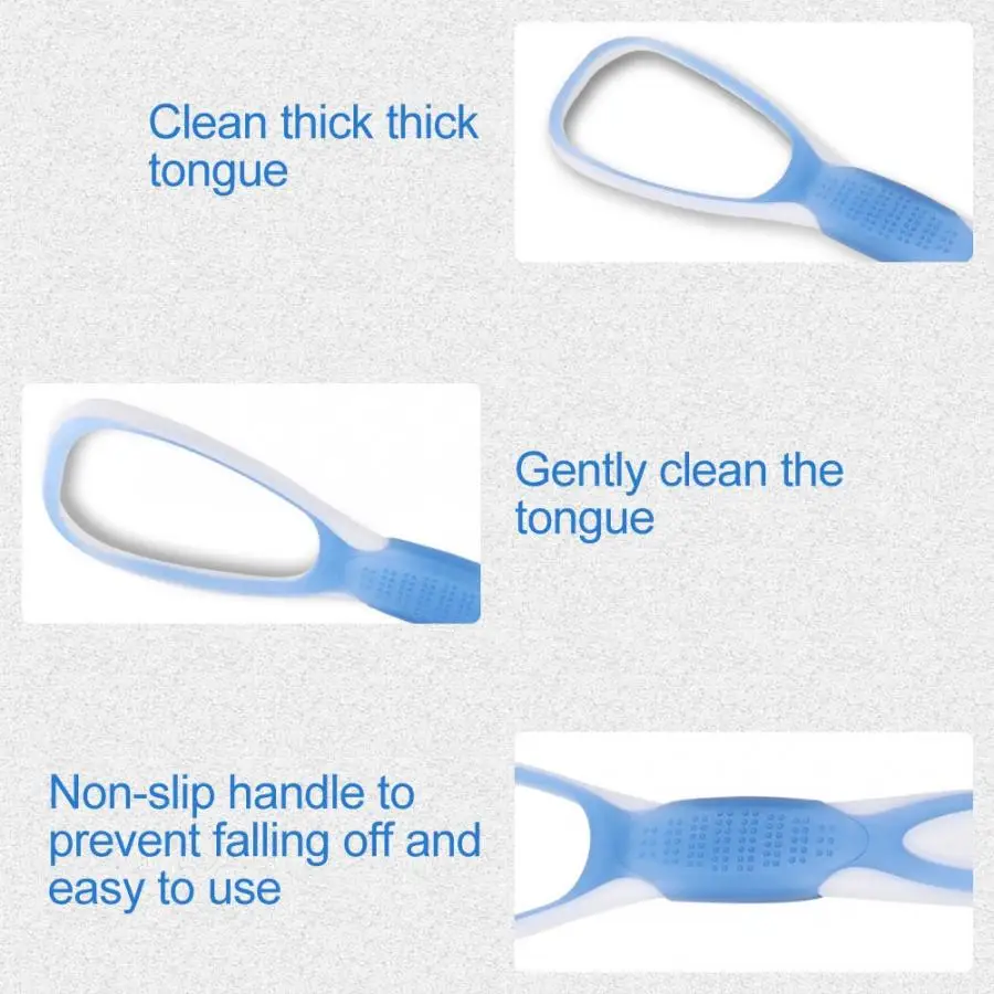 Teeth Brush 304 Stainless Steel Tongue Scraper Cleaner Oral Dental Care Mouth Hygiene Tools Manual Toothbrush