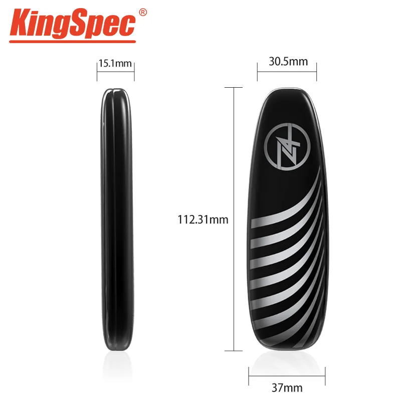 Новый продукт KingSpec внешний SSD жесткий диск hd 1t usb 3 1 портативный 128GB 256B 512GB ТБ