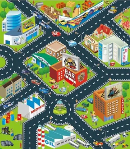 70-80cm-Nonwoven-Carpet-Baby-Kids-Children-Toy-Speedway-Farmer-Crawling-Carpet-Rugs-Floor-Mat (4)