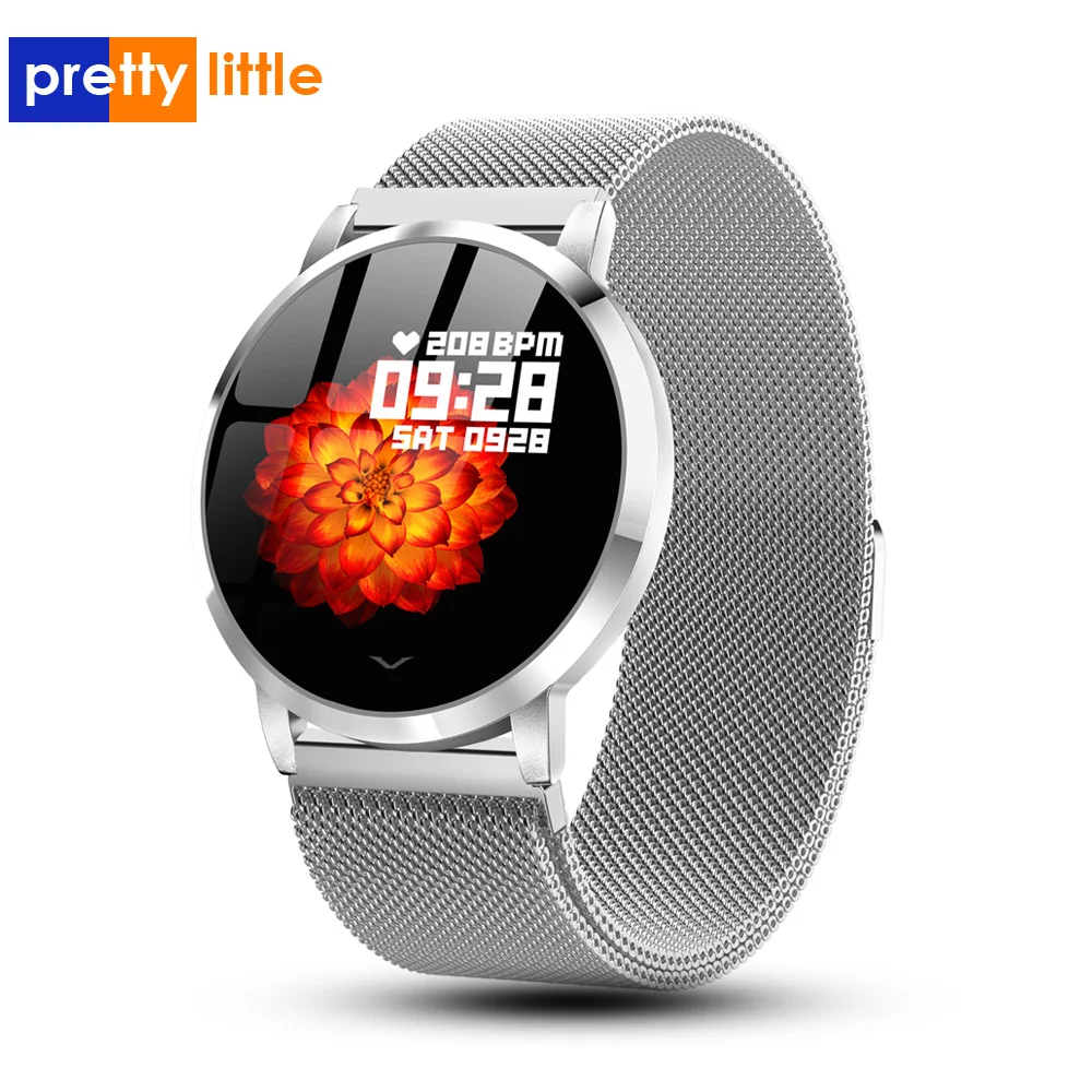 

1.3 Inch Smart Watch Men IP67 Waterproof LV09 Blood Pressure Monitoring Metal Starp Sports Smartwatch Women For Android