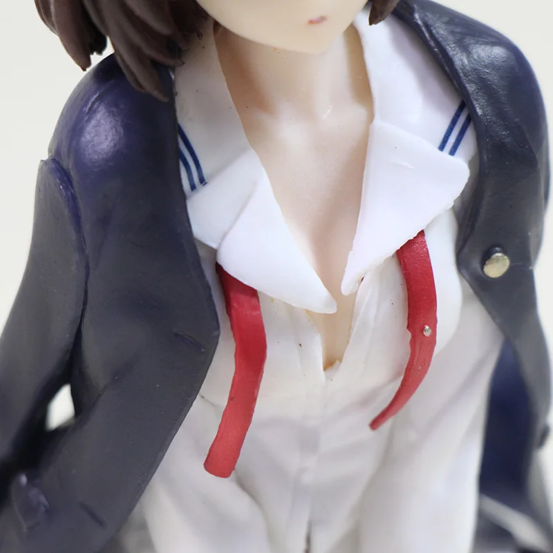 Аниме Saenai Heroine No Sodate kata экшн фигурка Katou Megumi Пижама Сидящая Ver ПВХ Куклы 12
