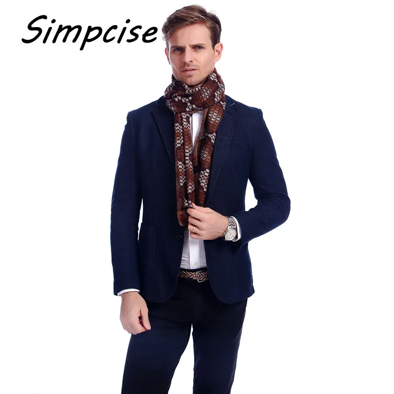 Men Wild Style Scarves  New Arrival Hot Sale Unique Design Windproof Warm Thick Winter Scarves A3A18924 man scarf